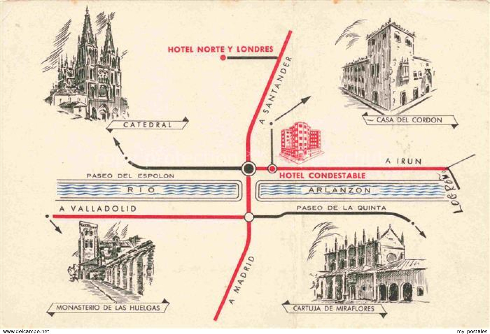 BURGOS Castilla y Leon ES Hotel Norte Y Londers Hotel Condestable