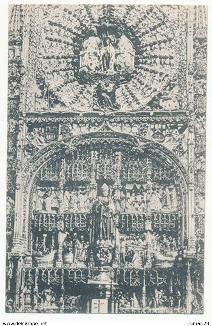 BURGOS - CATEDRAL RETABLO DEL ALTAR MAYOR DE SAN NICOLAS