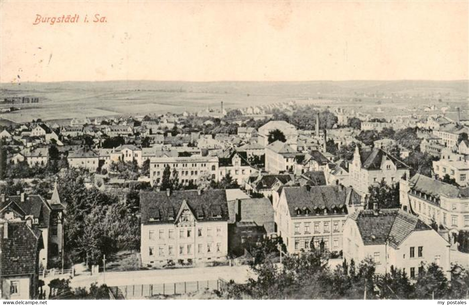 Burgstaedt Sachsen Panorama