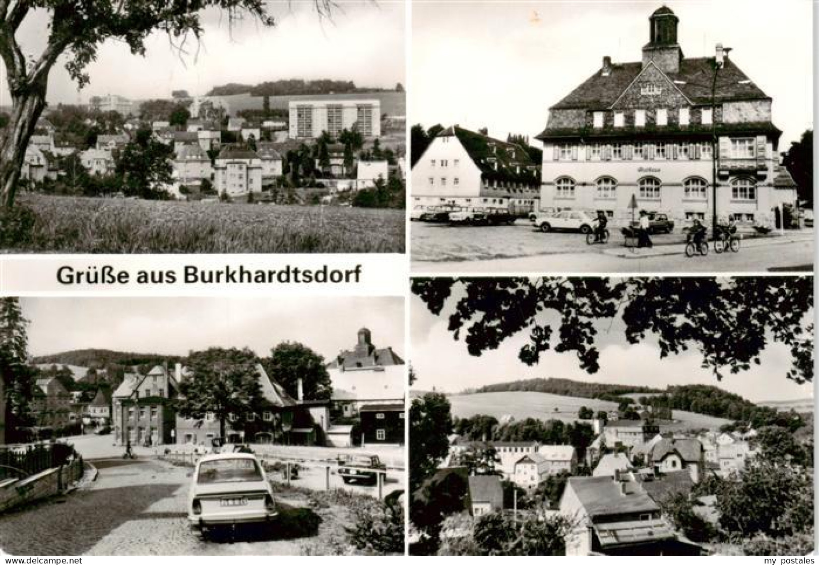 Burkhardtsdorf Ortsansichten Rathaus
