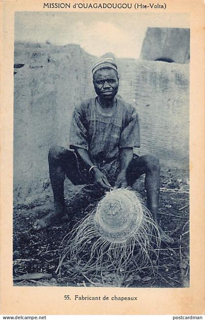 Burkina Faso - Fabrication de chapeaux - Ed. Mission d'Ouagadougou 55