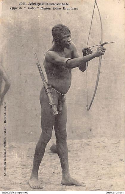 Burkina Faso - Type de Bobo - Chasseur à l'arc - Ed. Fortier 1045