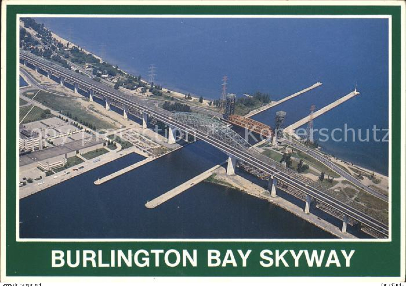 Burlington Ontario Fliegeraufnahme Bay