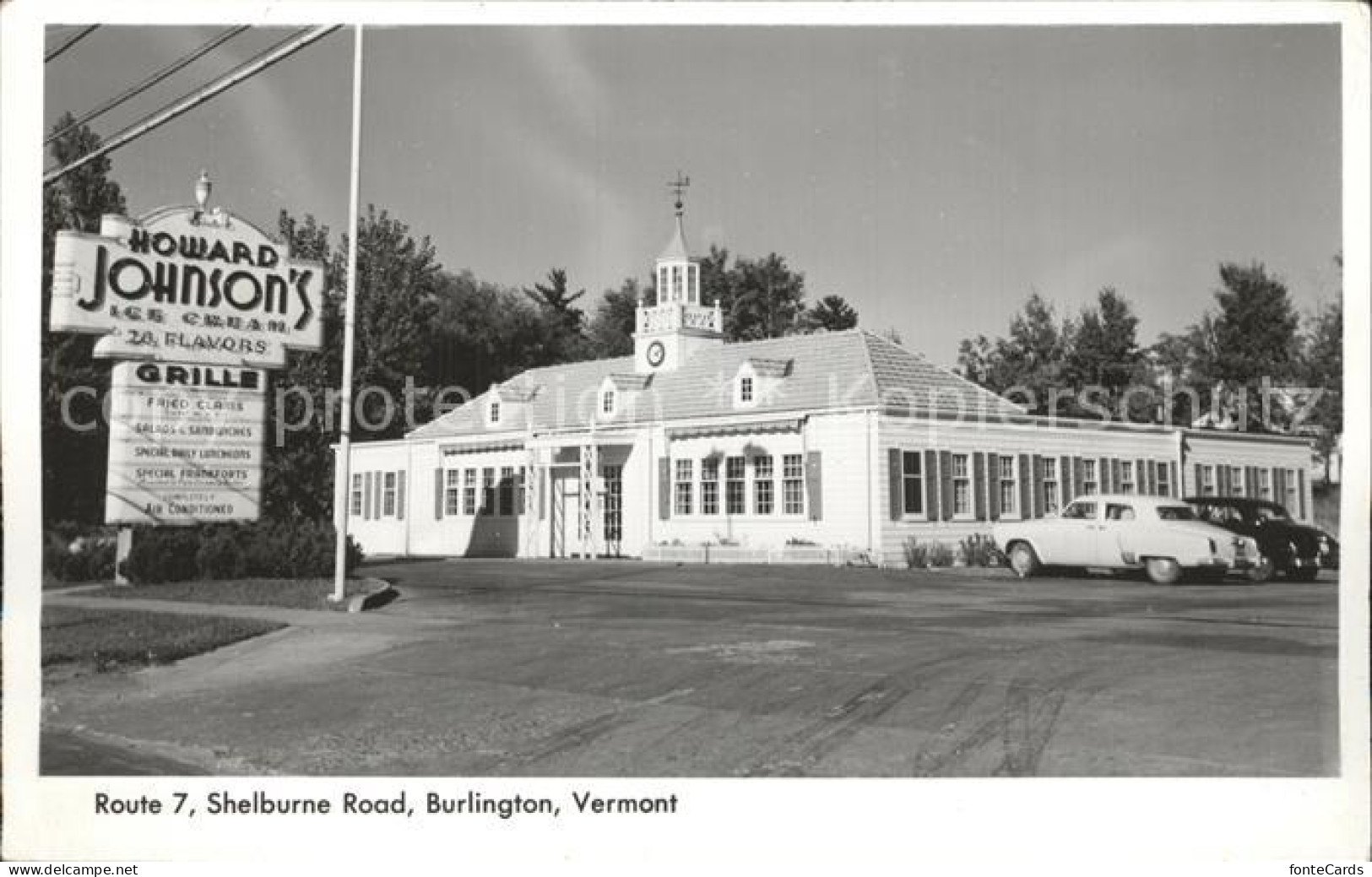 Burlington Vermont Howard Johnson's