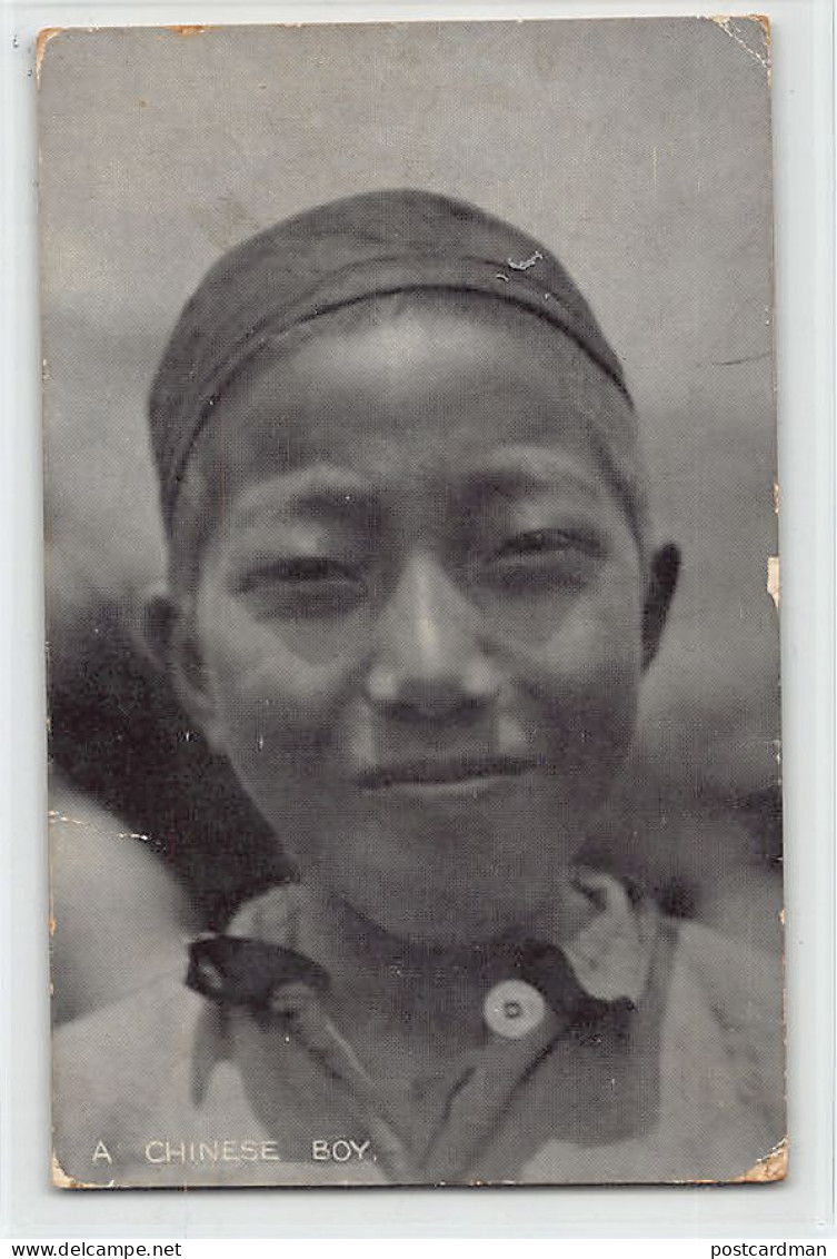 BURMA Myanmar - A chinese boy - SEE SCANS FOR CONDITION - Publ. Burma Rifles