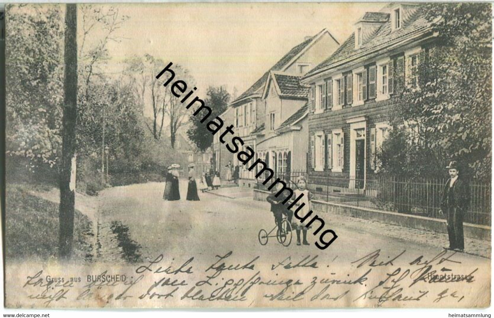 Burscheid - Hauptstrasse - Verlag Otto Bosch Burscheid