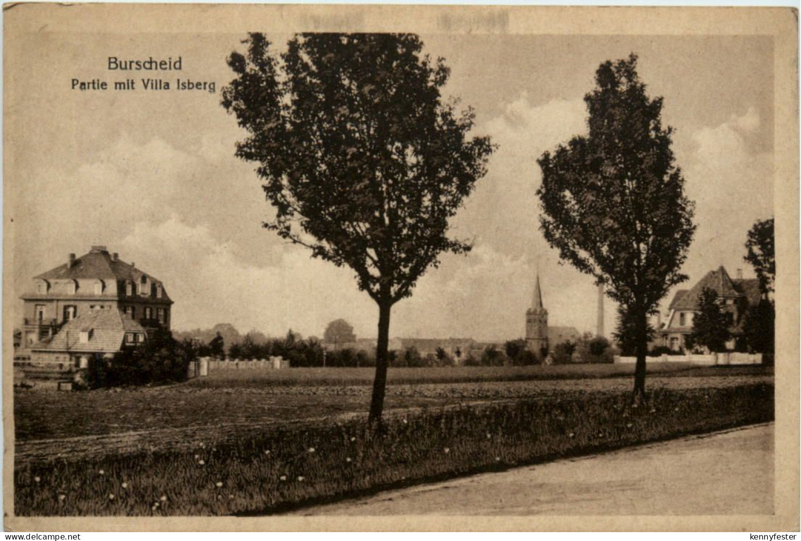 Burscheid - Partie mit Villa Isberg
