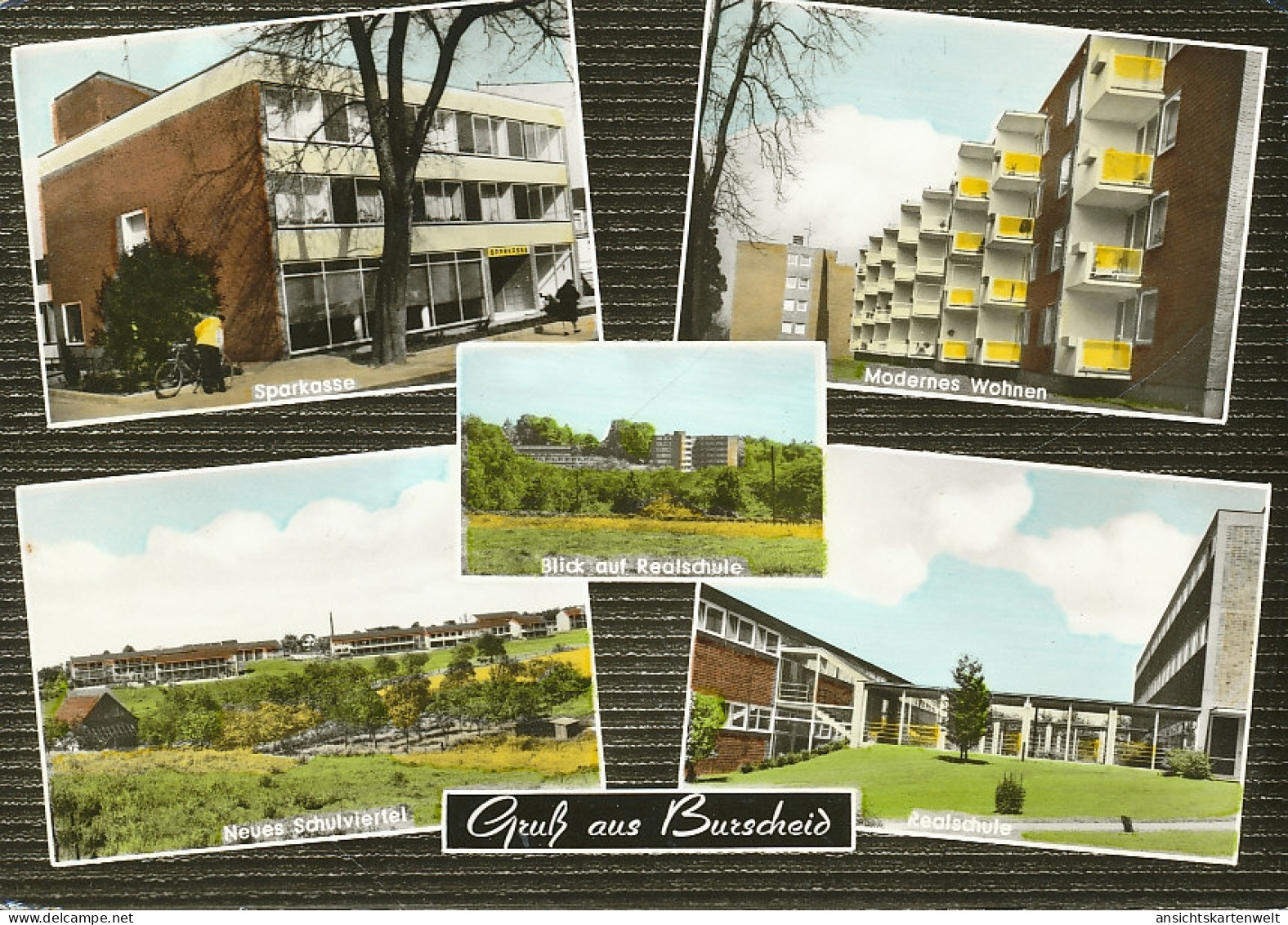 Burscheid Teilansichten gl1972 #132.452