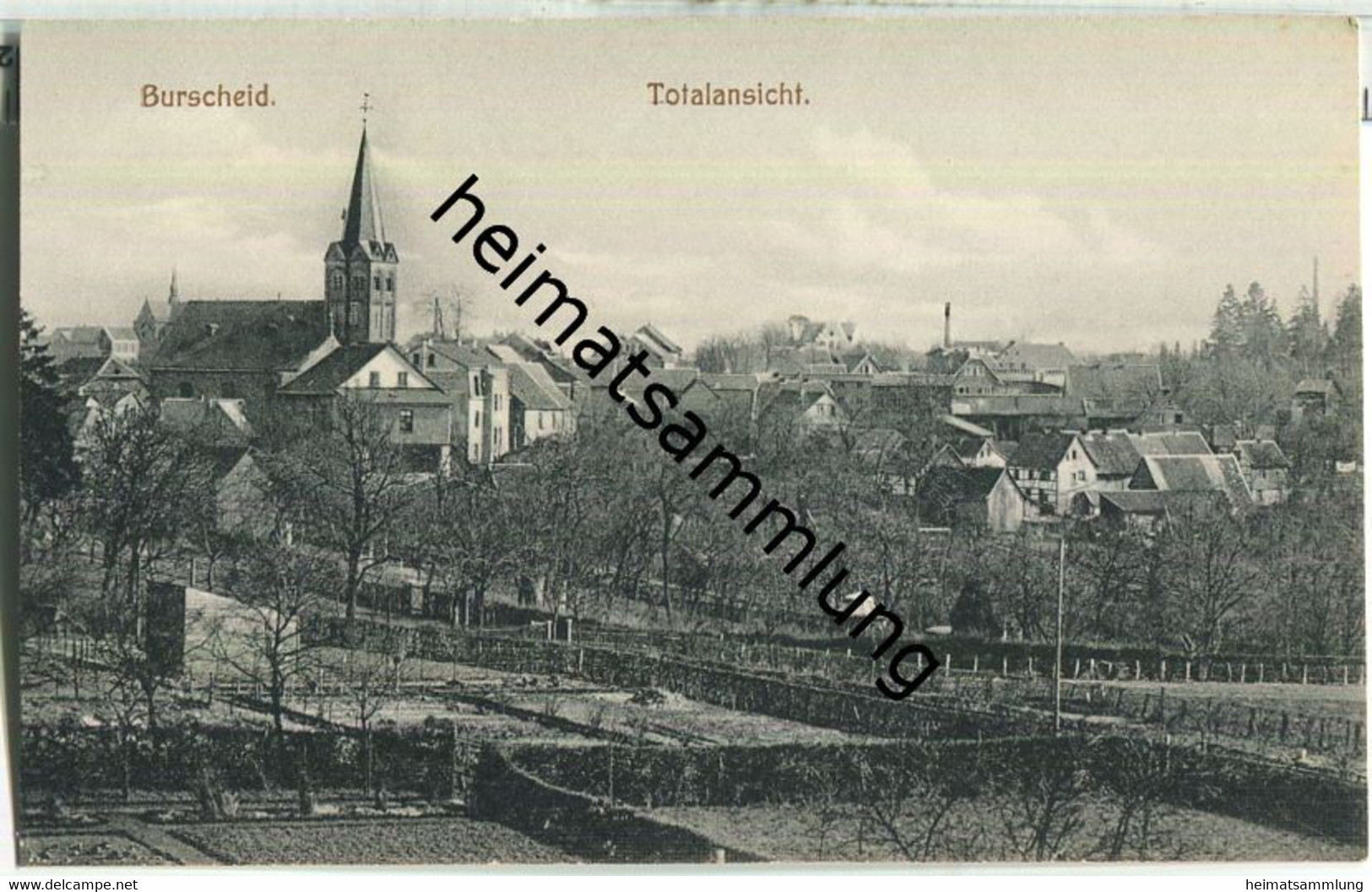 Burscheid - Totalansicht - AK ca. 1910 - Verlag Rob. Reininghaus Burscheid