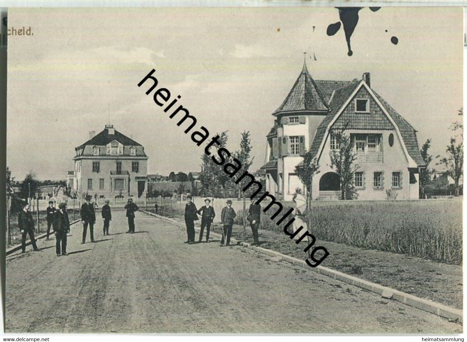 Burscheid - Villen - AK ca. 1910 - Verlag Rob. Reininghaus Burscheid