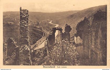 Luxembourg - BOURSCHEID - Les ruines - Ed. Marcel Gehlen 8