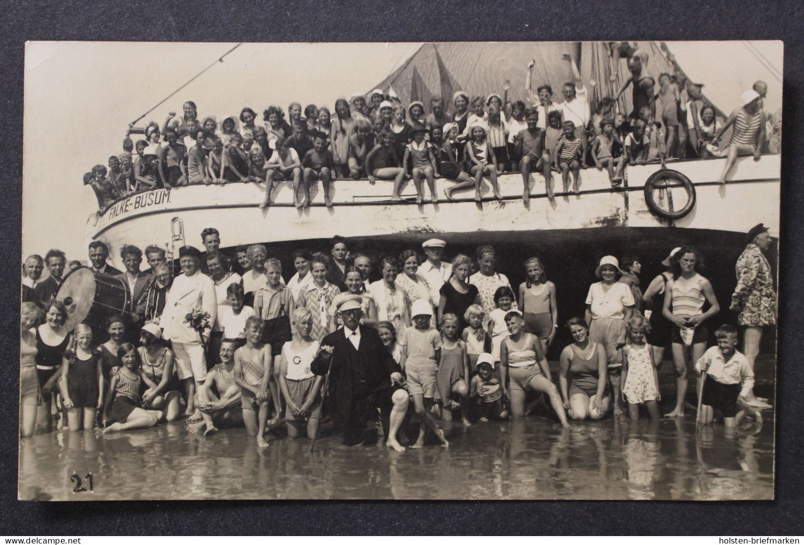 Büsum, Falke-Büsum, Segelboot