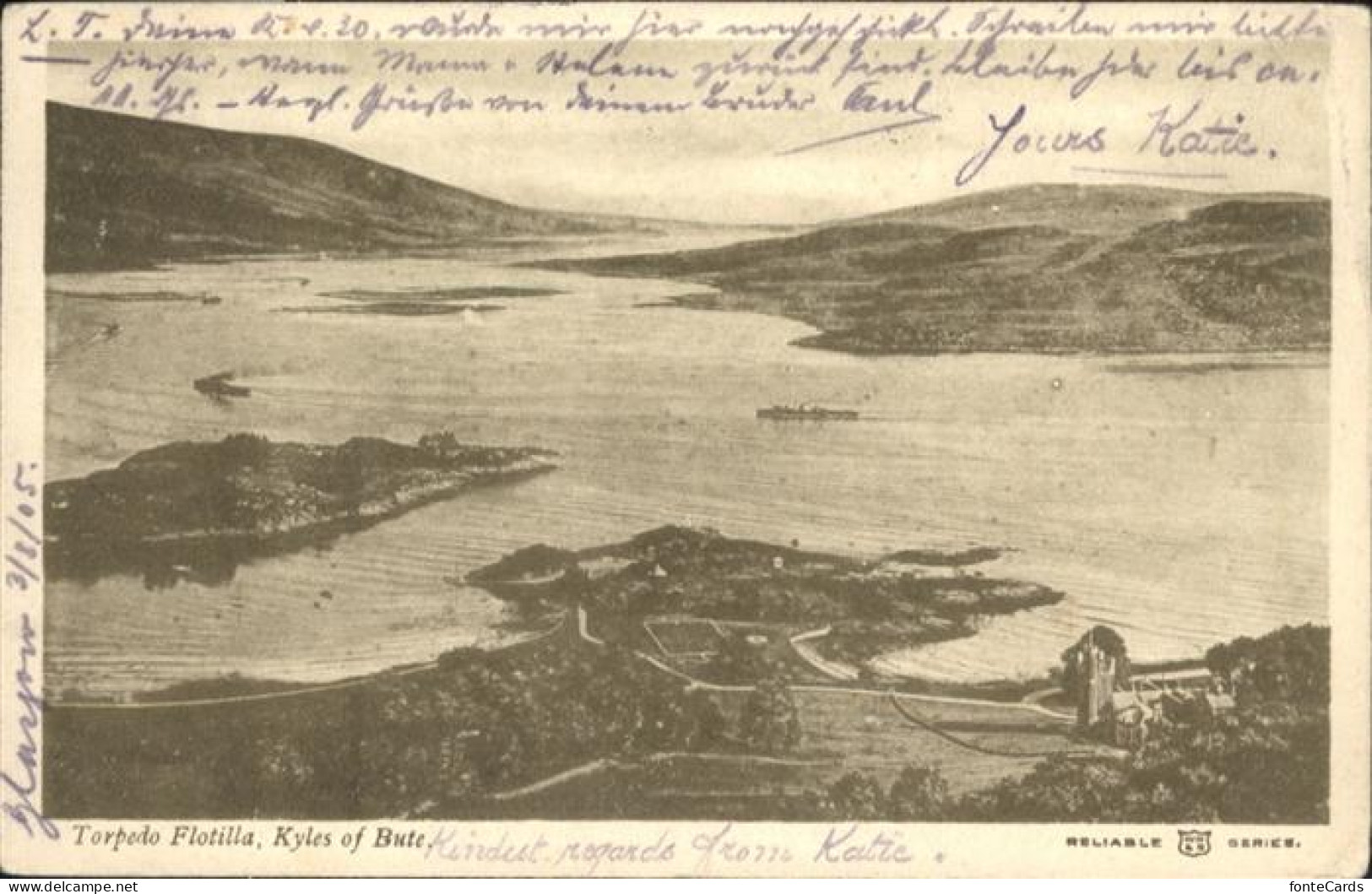 Bute Firth Clyde Torpeto Flotilla Kyles of Bute