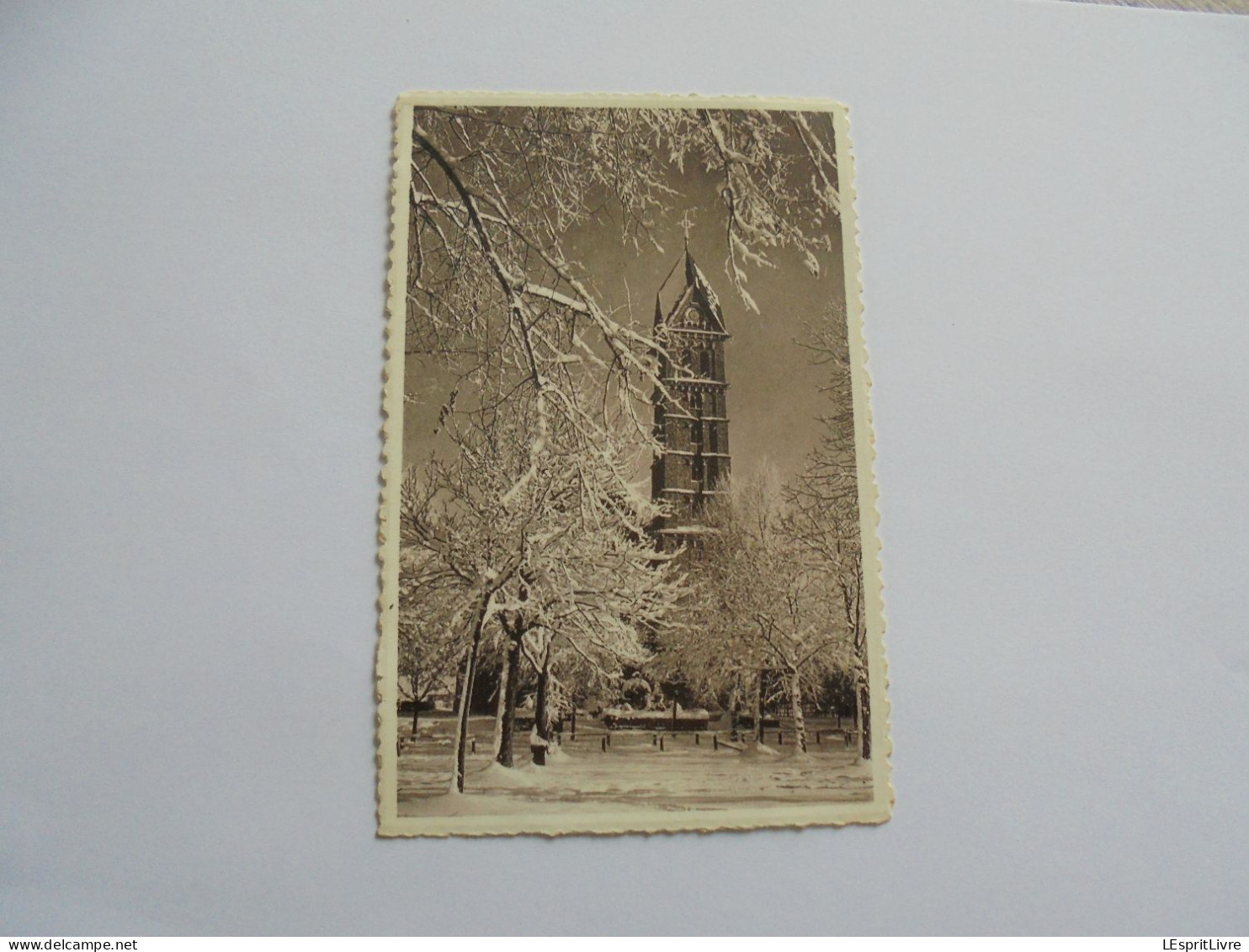 Bütgenbach Buetgenbach Kirche im Winter Eglise en Hiver Prov de Liège PK CPA Carte Postale Post Kaart