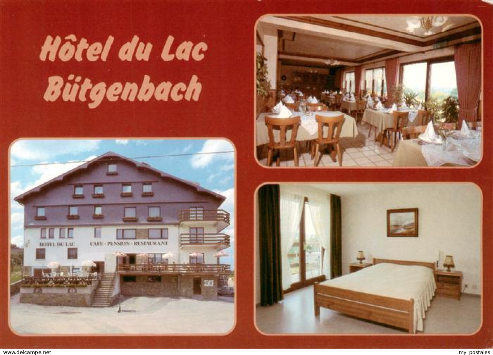 Butgenbach Hotel du Lac Gastraeume Zimmer