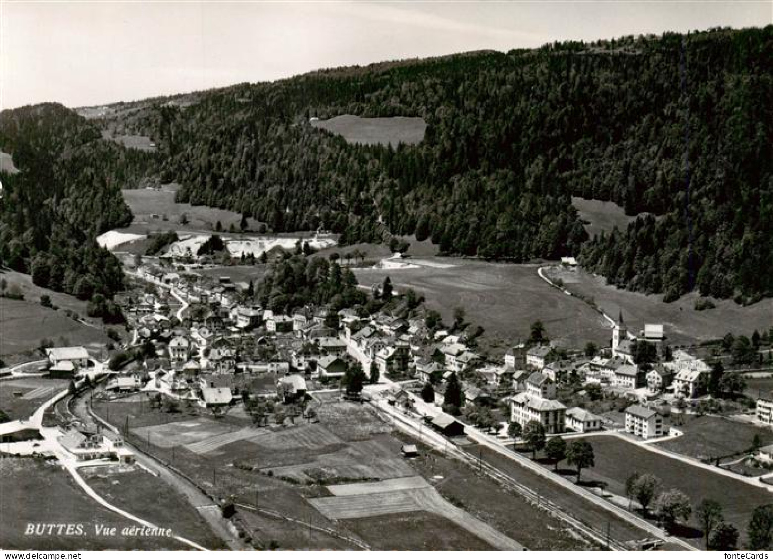 Buttes NE Vue aérienne