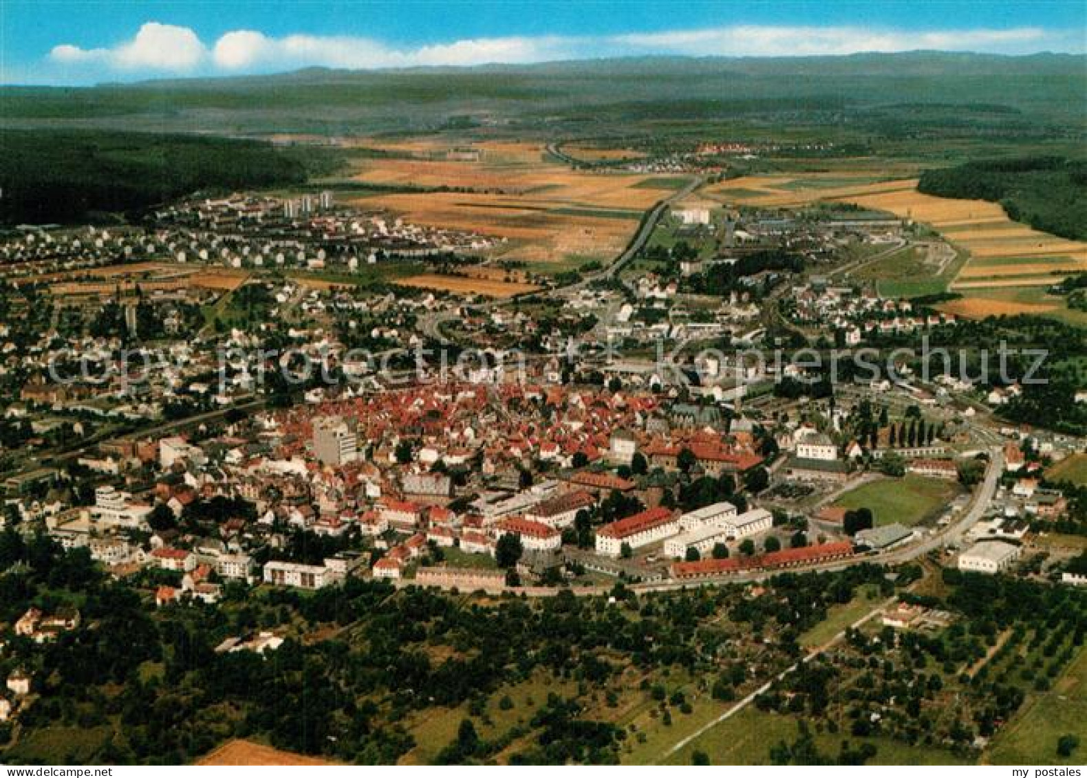 Butzbach Fliegeraufnahme