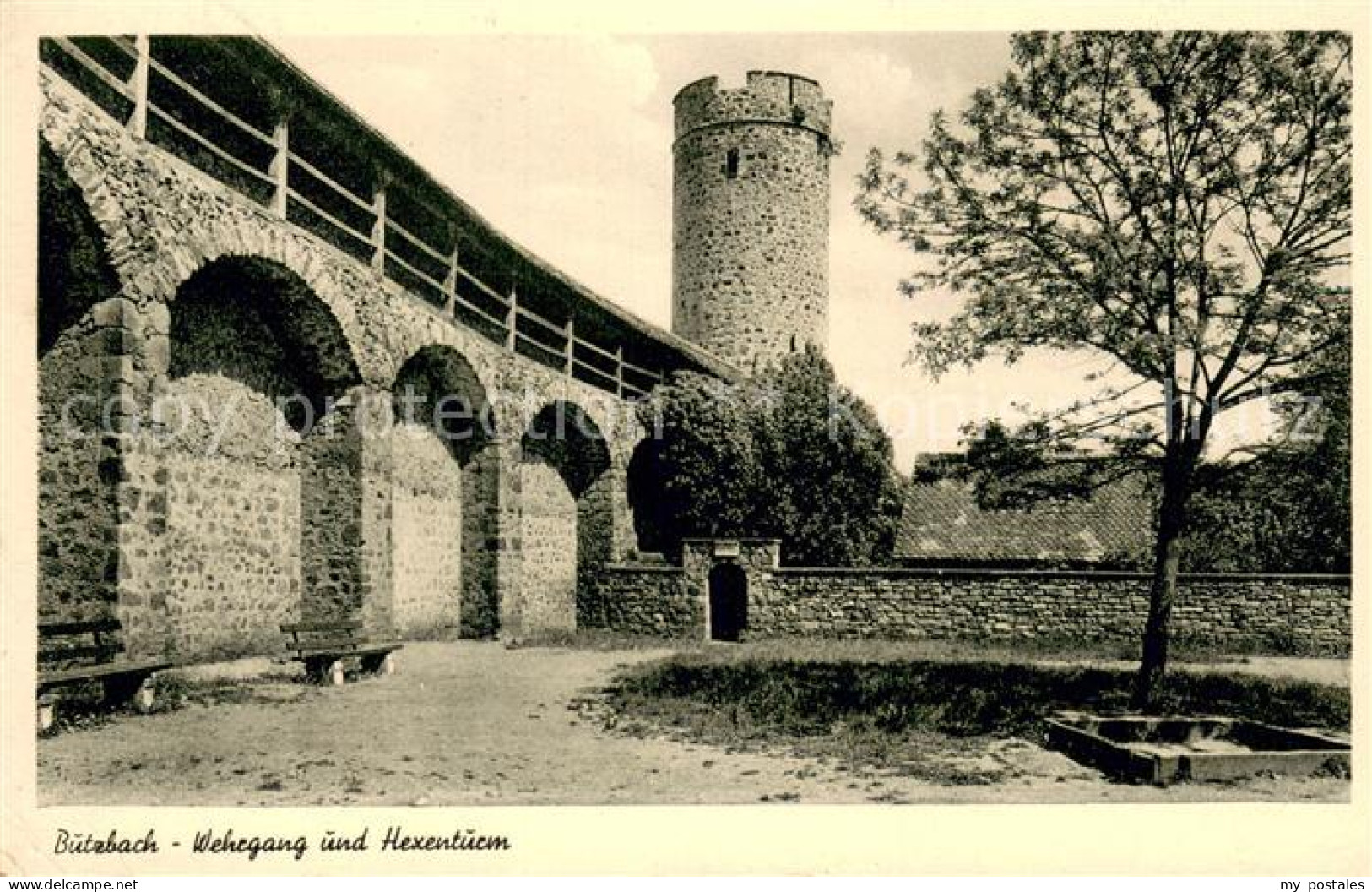 Butzbach Wehrgang und Hexenturm