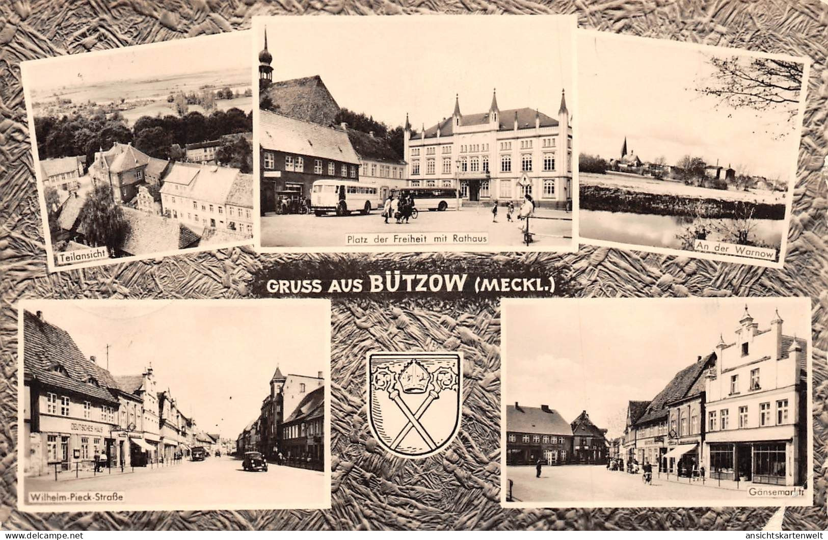 Bützow, Meckl., Mehrbildkarte gl1960 #173.942