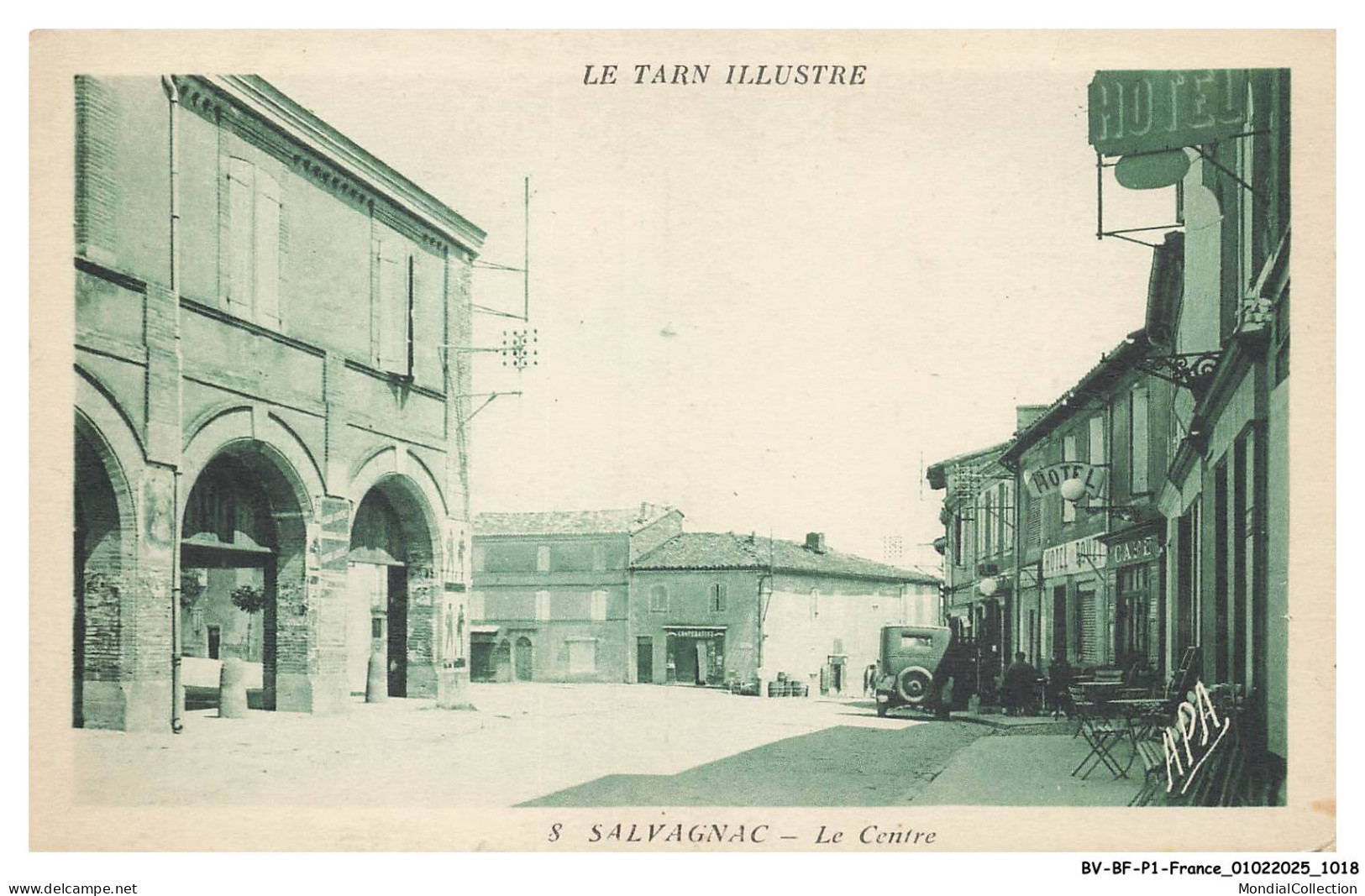 BV-BFP1-0511-081 - SALVAGNAC - Le centre
