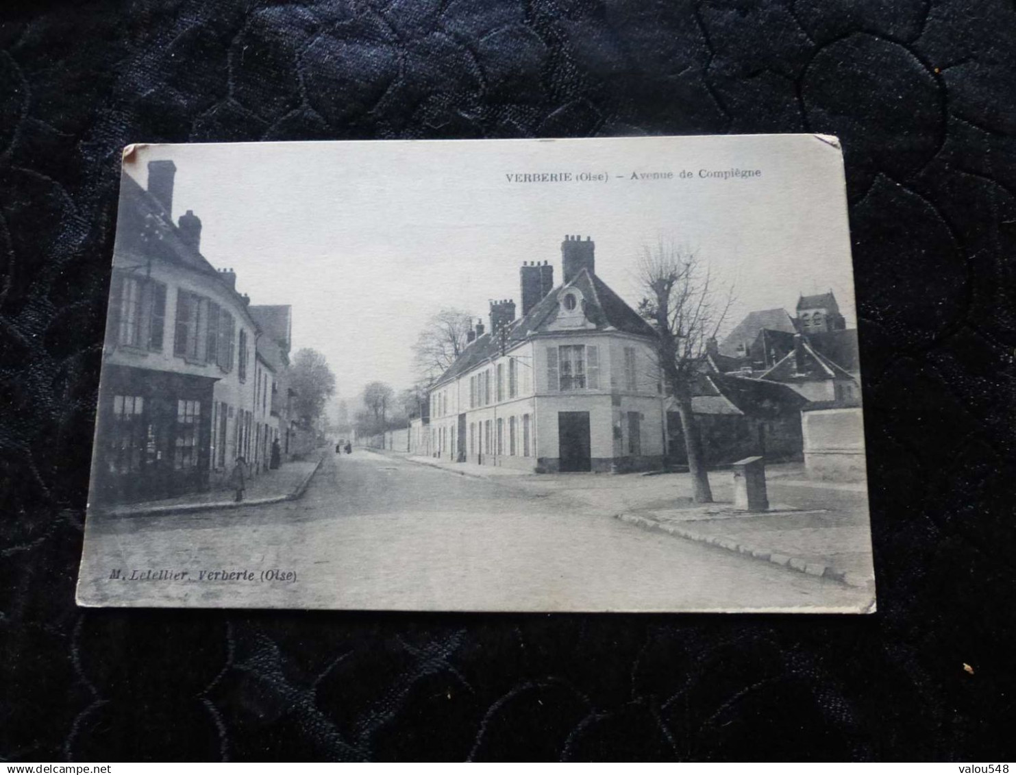 C-2974 , CPA , VERBERIE , Avenue de Compiègne