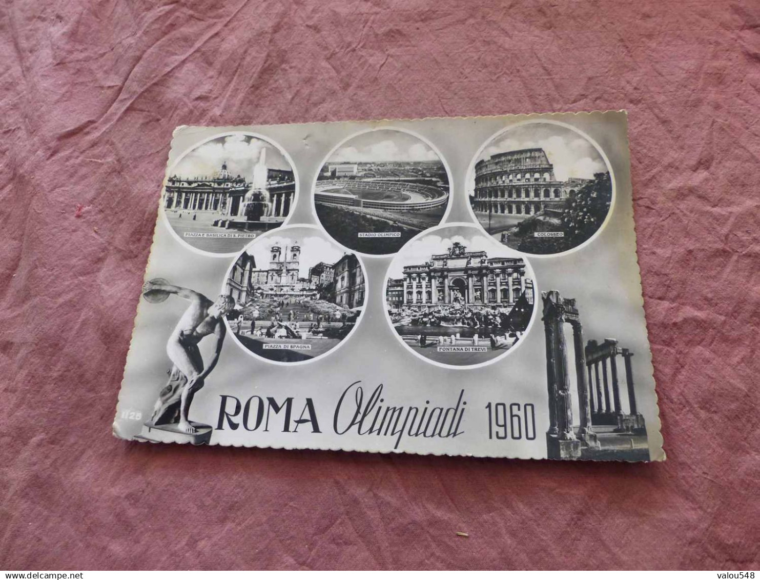 C-5946 , CPSM, ROMA, OLIMPIADI 1960