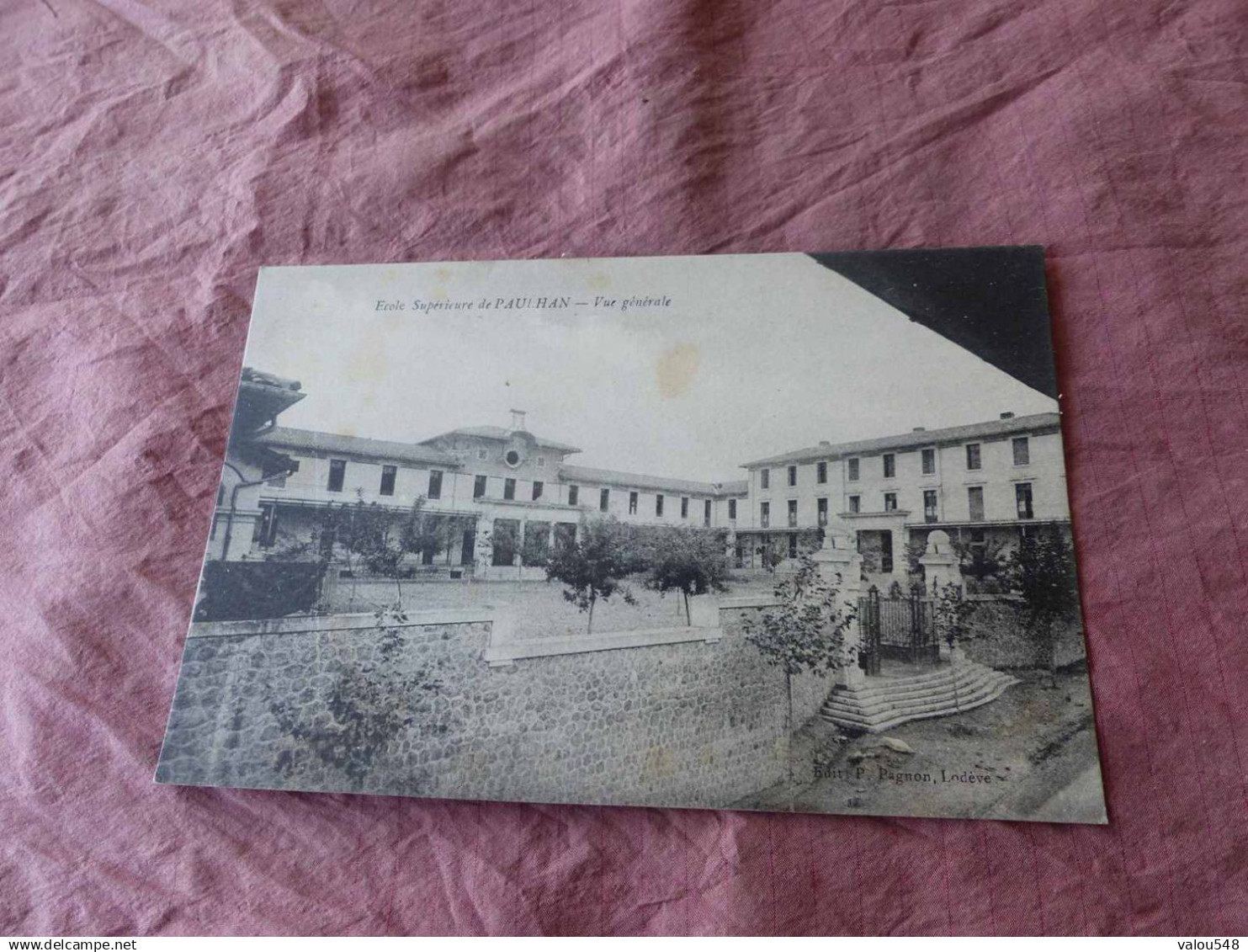 C-6353 , CPA, PAULHAN, Ecole supérieur de Paulhan, vue générale