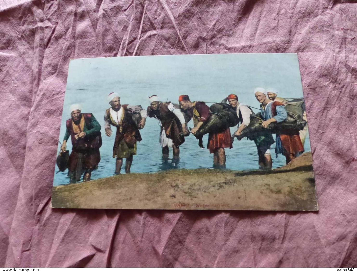 C-6897 , CPA, EGYPTE, LE CAIRE ,Porteurs d'Eau