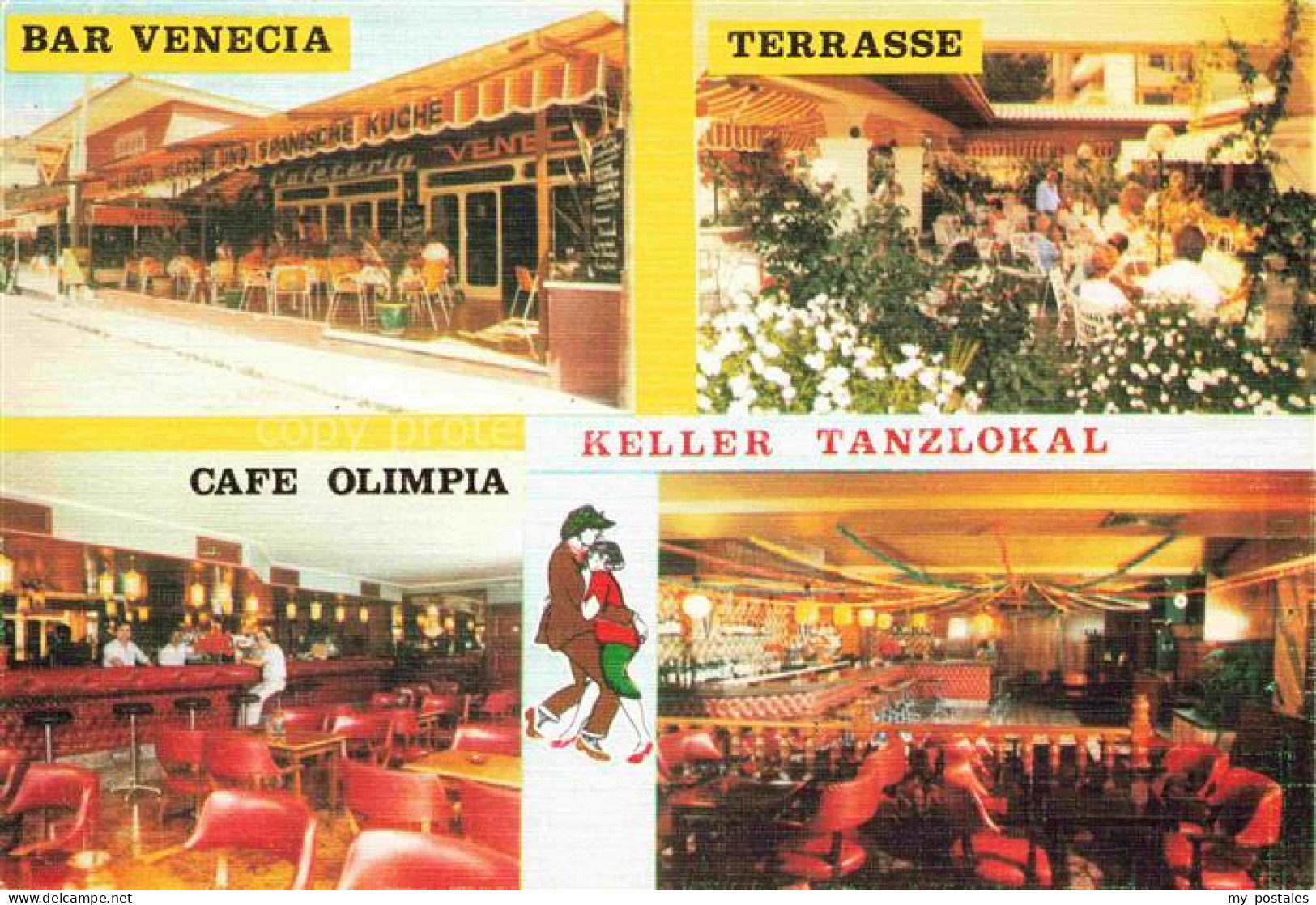 C an Picafort Can Picafort Mallorca ES Bar-Venecia Cafe-Olimpia Tanzlokal Terras