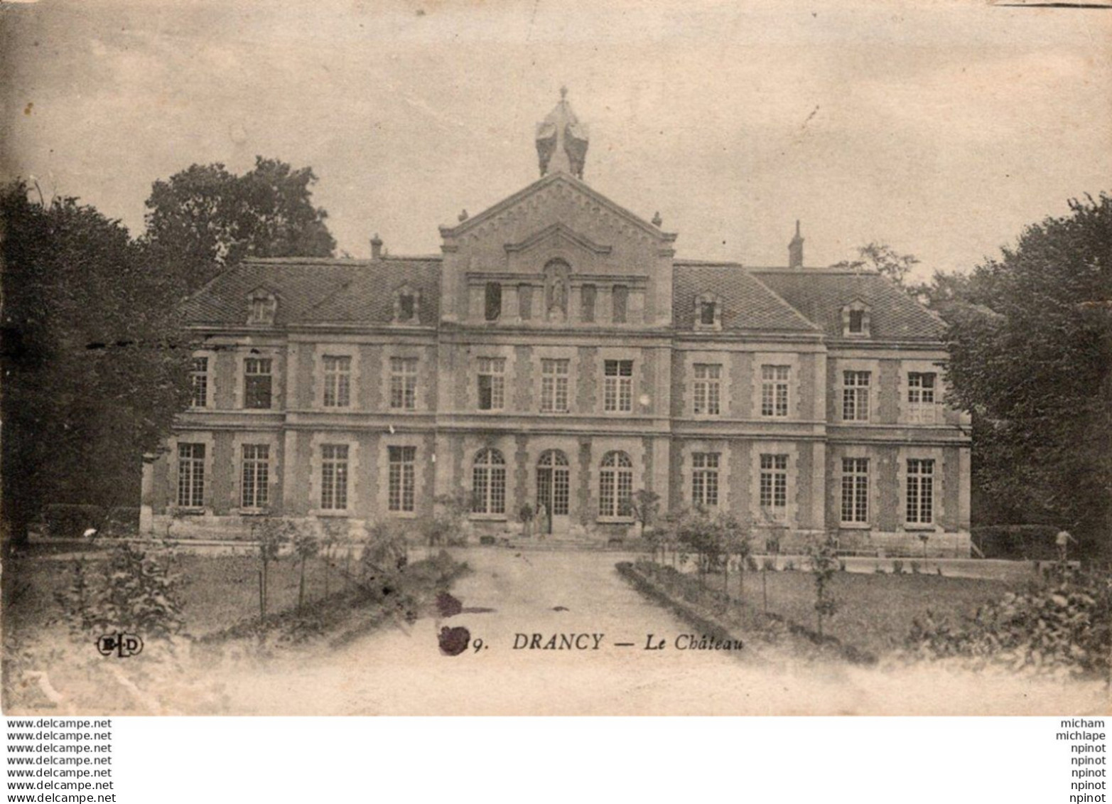 C P A - 93 -  DRANCY - le chateau