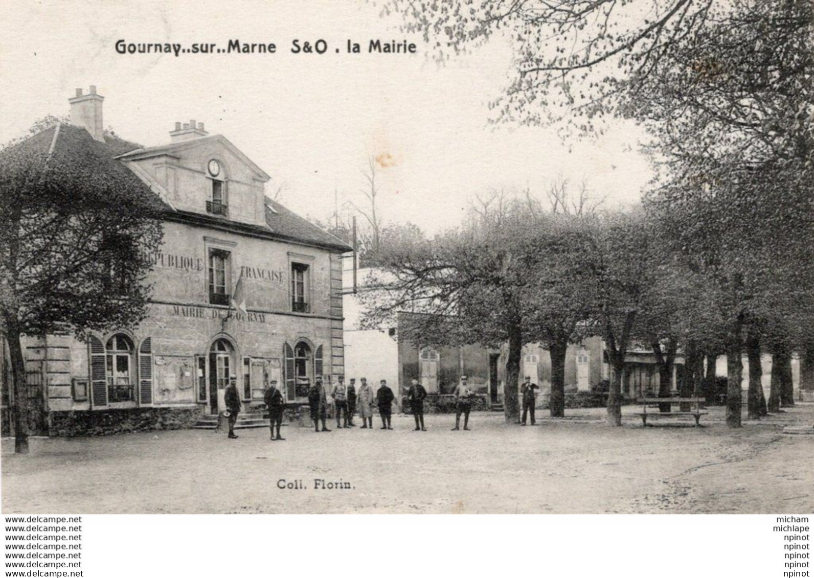 C P A - 93 - GOURNAY SUR MARNE  la mairie