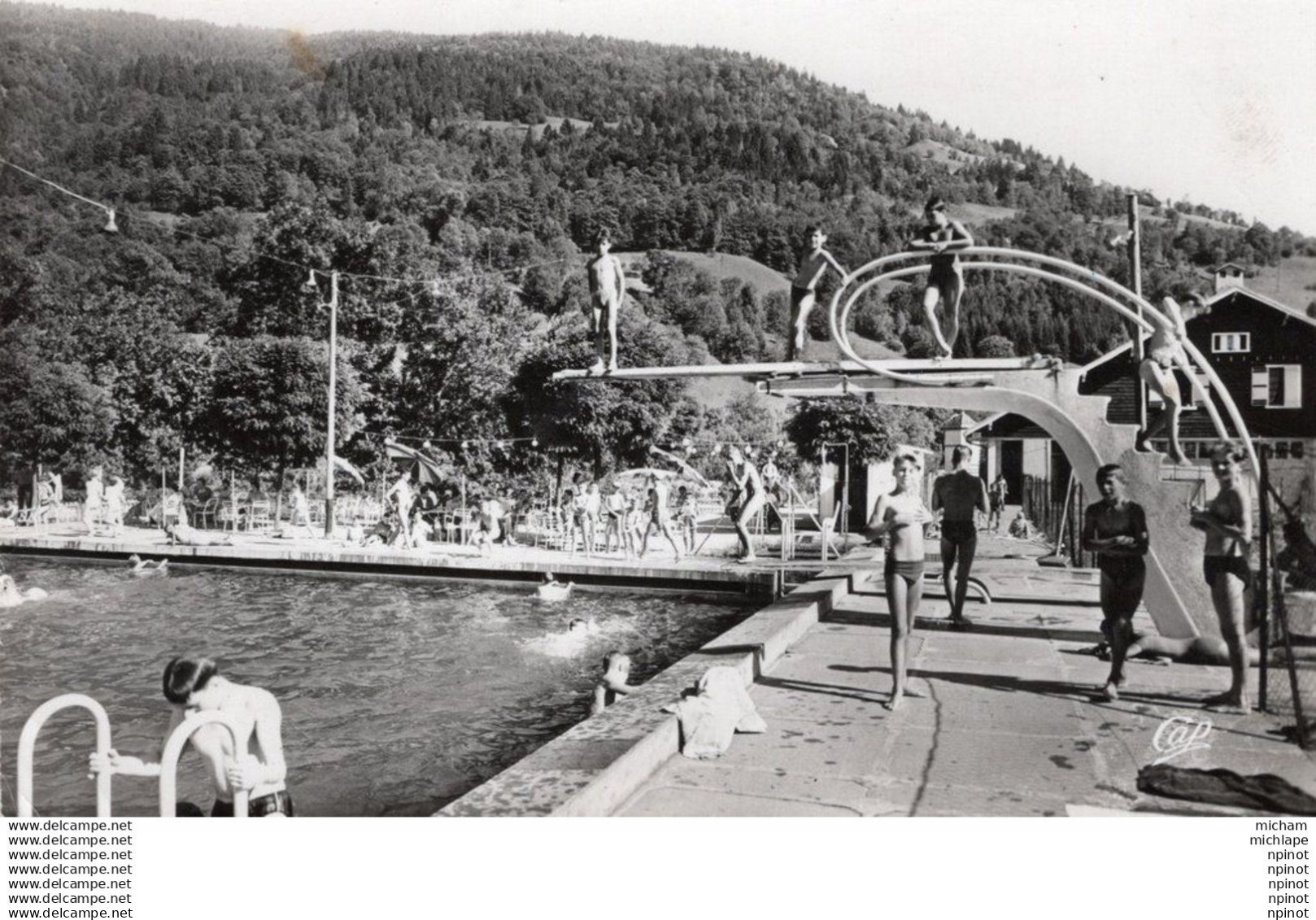 C P S M   38  -  ALLEVARD  - la piscine