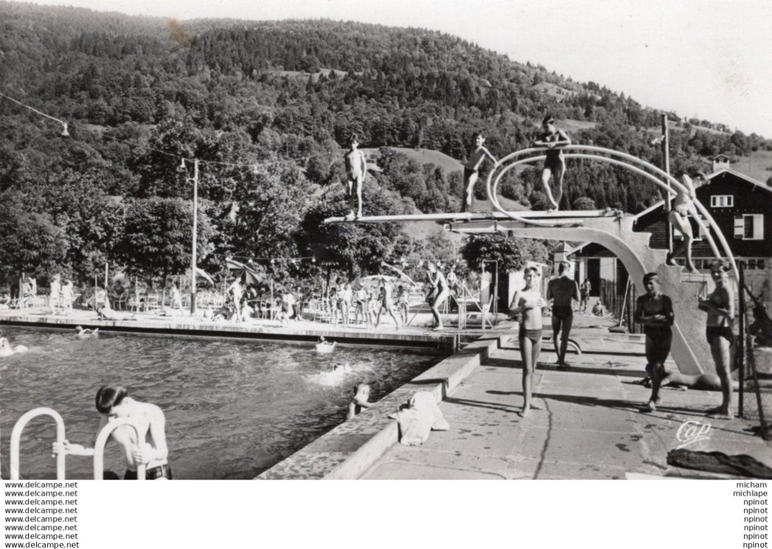 C P S M   38  -  ALLEVARD  - la piscine