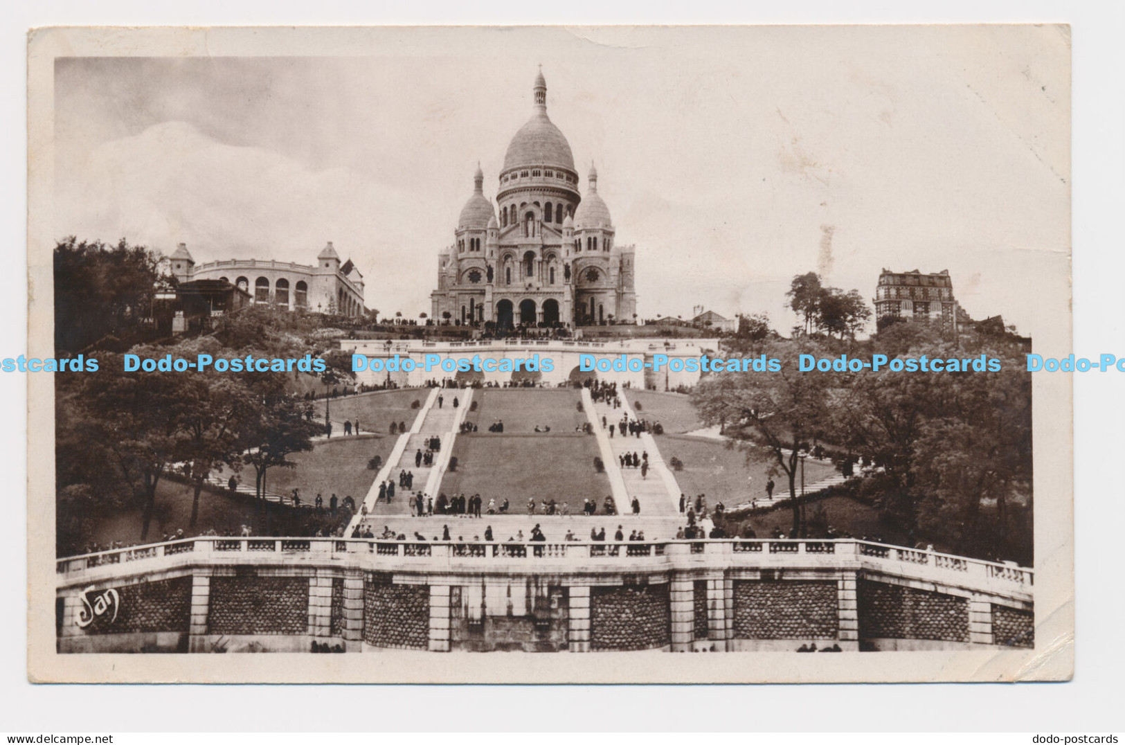 C003743 17. Paris. Le Sacre Coeur. F. Fleury. 1932