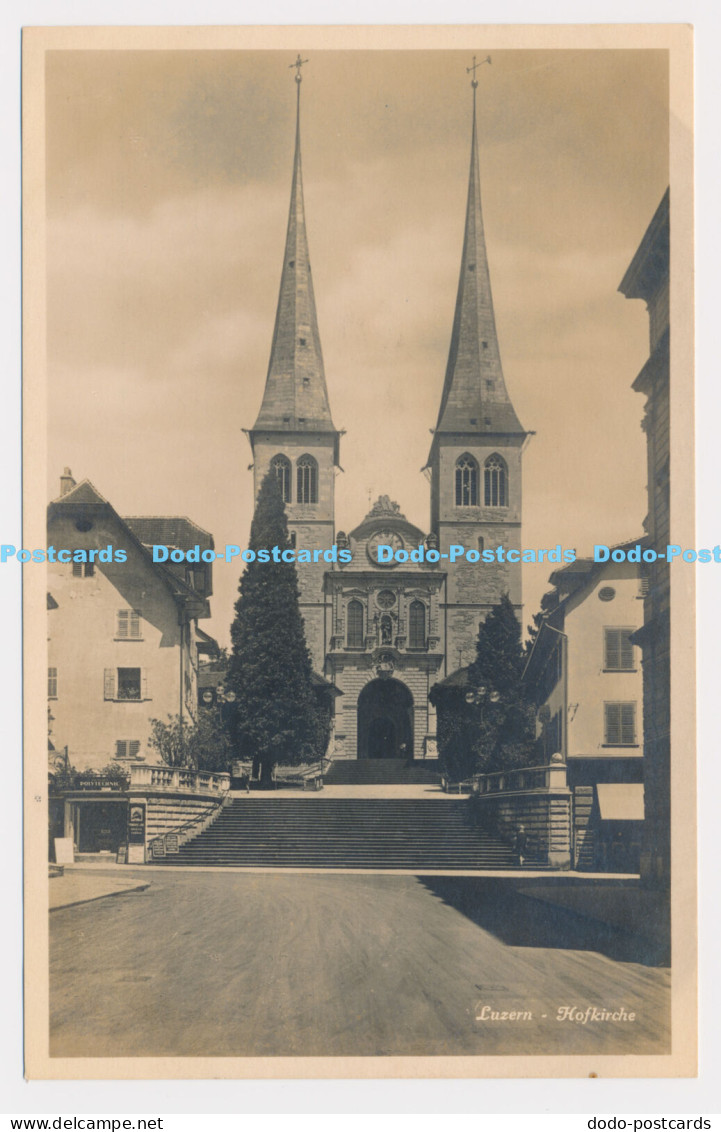 C004652 Luzern. Hofkirche. 2784. E. Goetz. Luzern