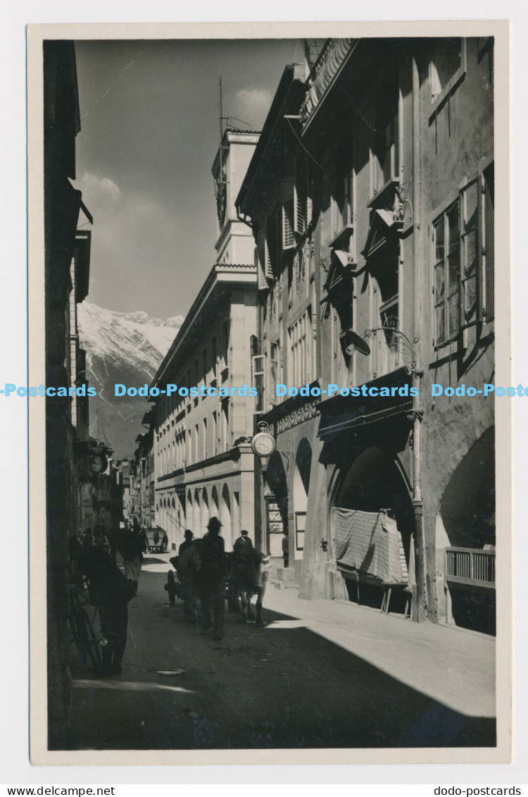 C009172 Merano. I portici col Municipio