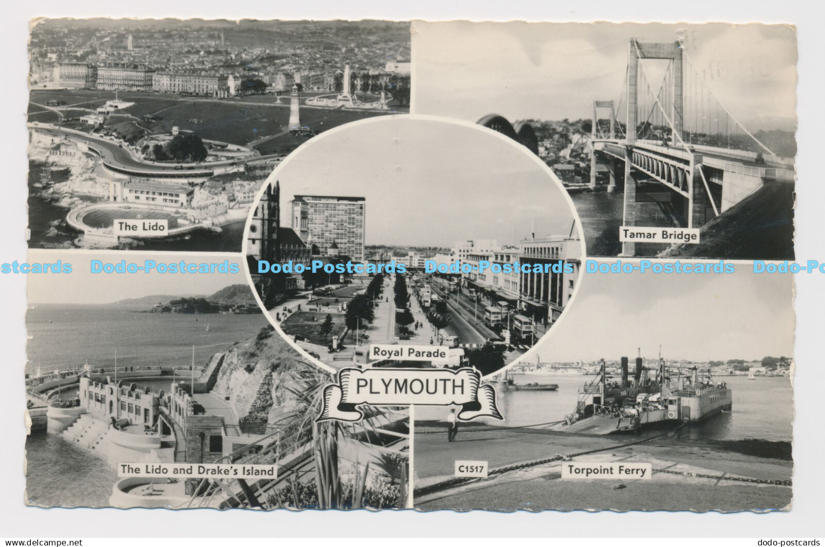 C011659 Plymouth. C1517. Sellicks of Plymouth. 1963. Multi View