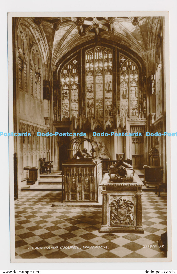 C016650 Warwick. Beauchamp Chapel. Valentine. RP