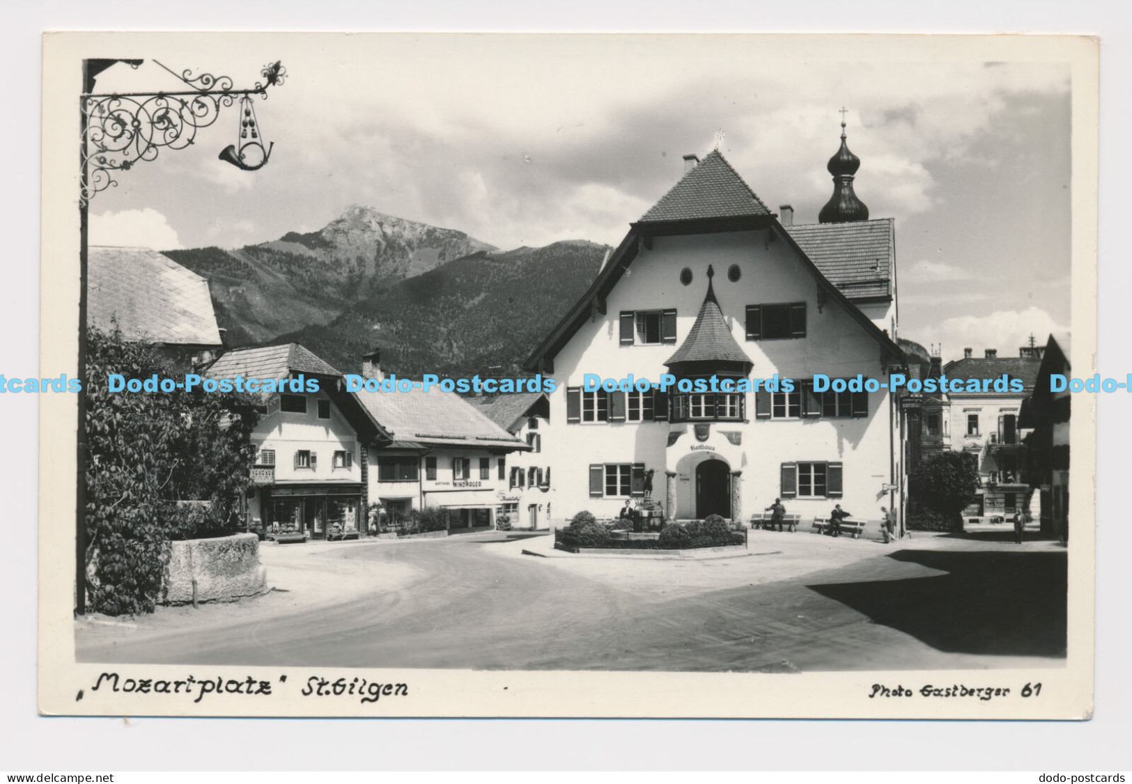 C017285 Mozartplatz. St. Gilgen. Gastberger. RP
