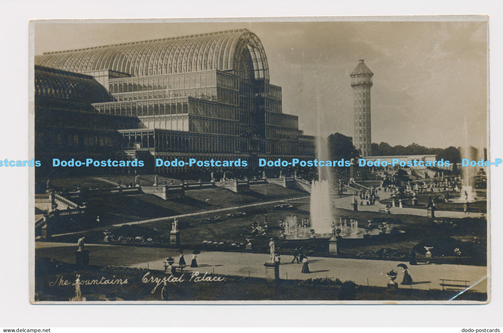 C019639 Crystal Palace. The Fountains. J. Russell