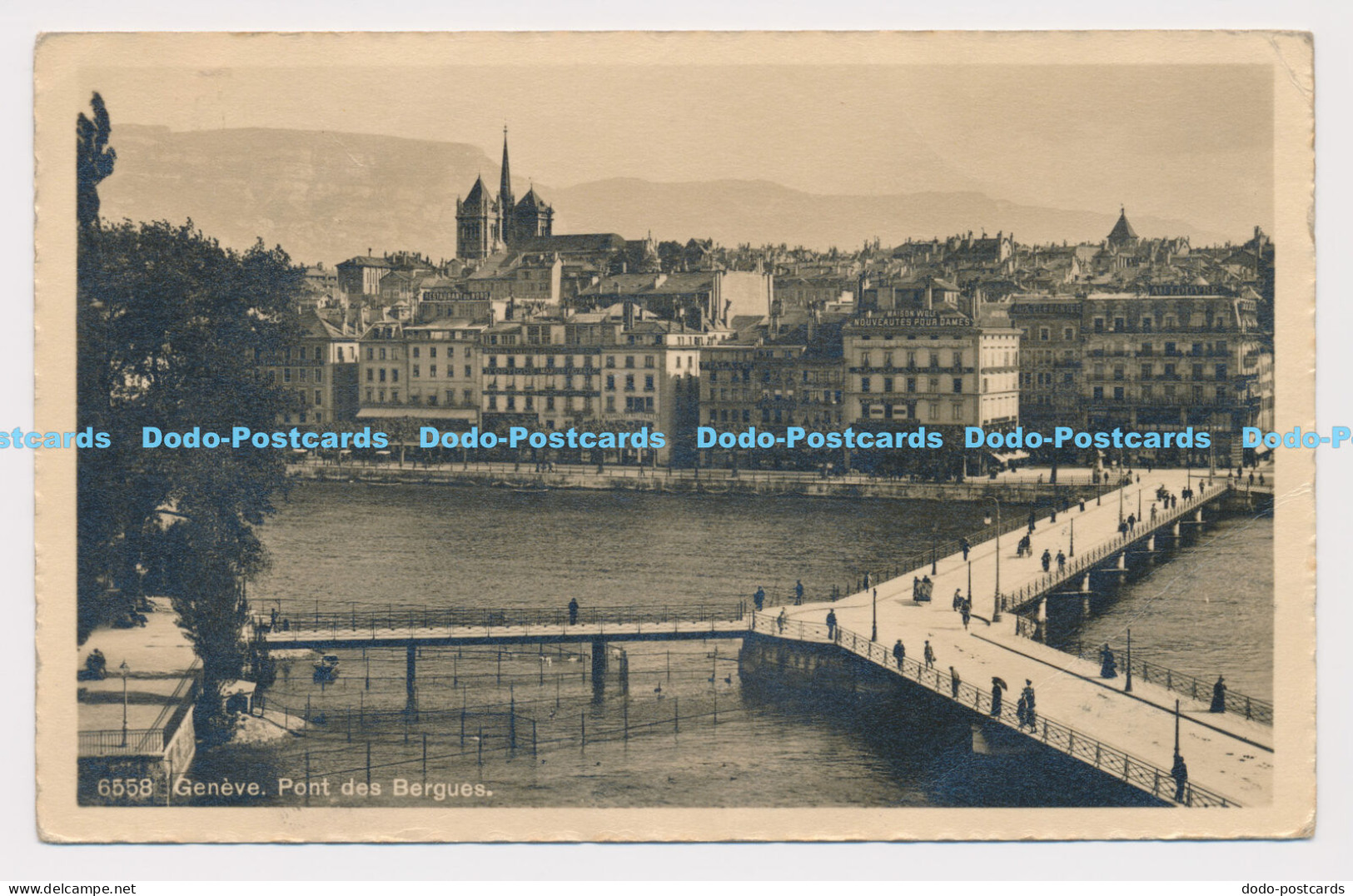 C022207 Geneve. Pont des Bergues