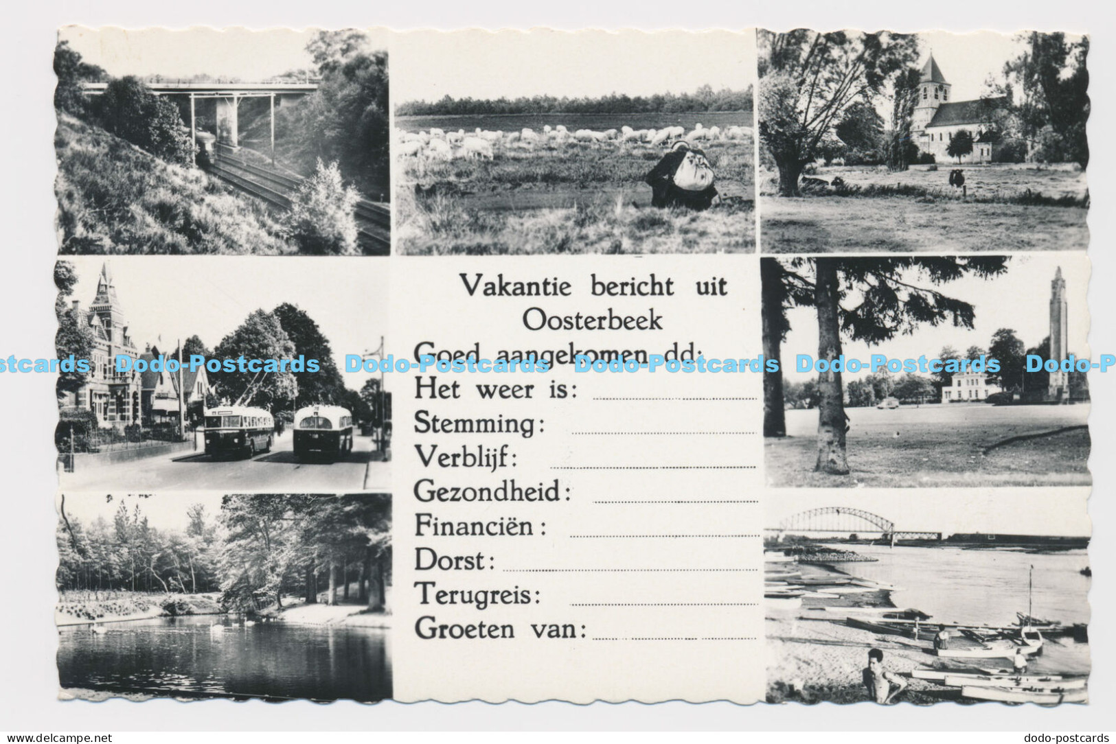 C022393 Vakantie Bericht uit Oosterbeek. Emdeeha