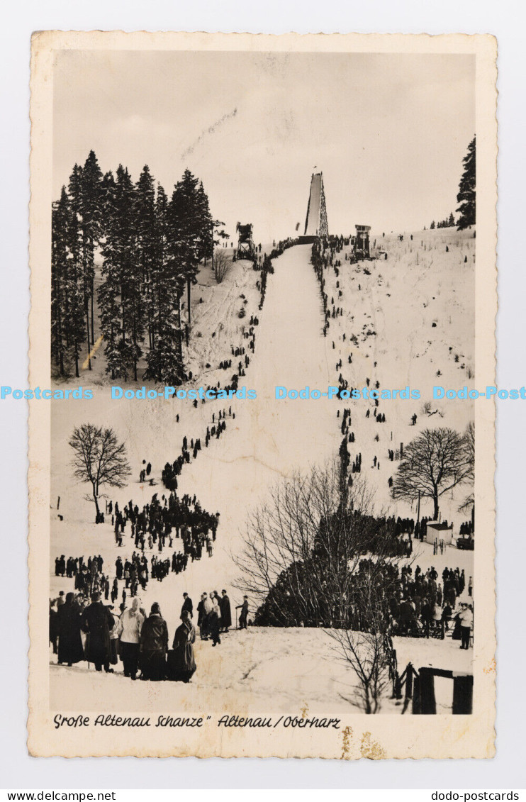 C023383 Grosse Altenau Schanze. Altenau. Oberharz. Willy Kloveit. Agfa. RP