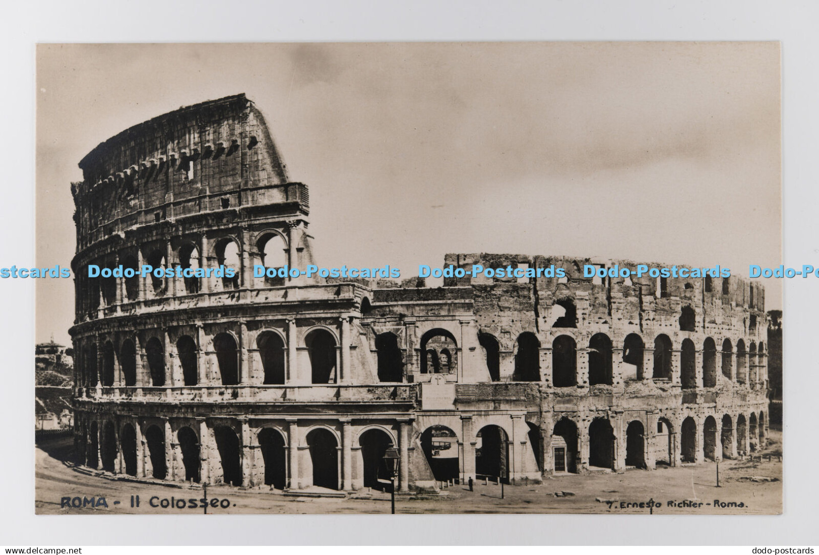 C025832 Roma. Il Colosseo. Ernesto Richter