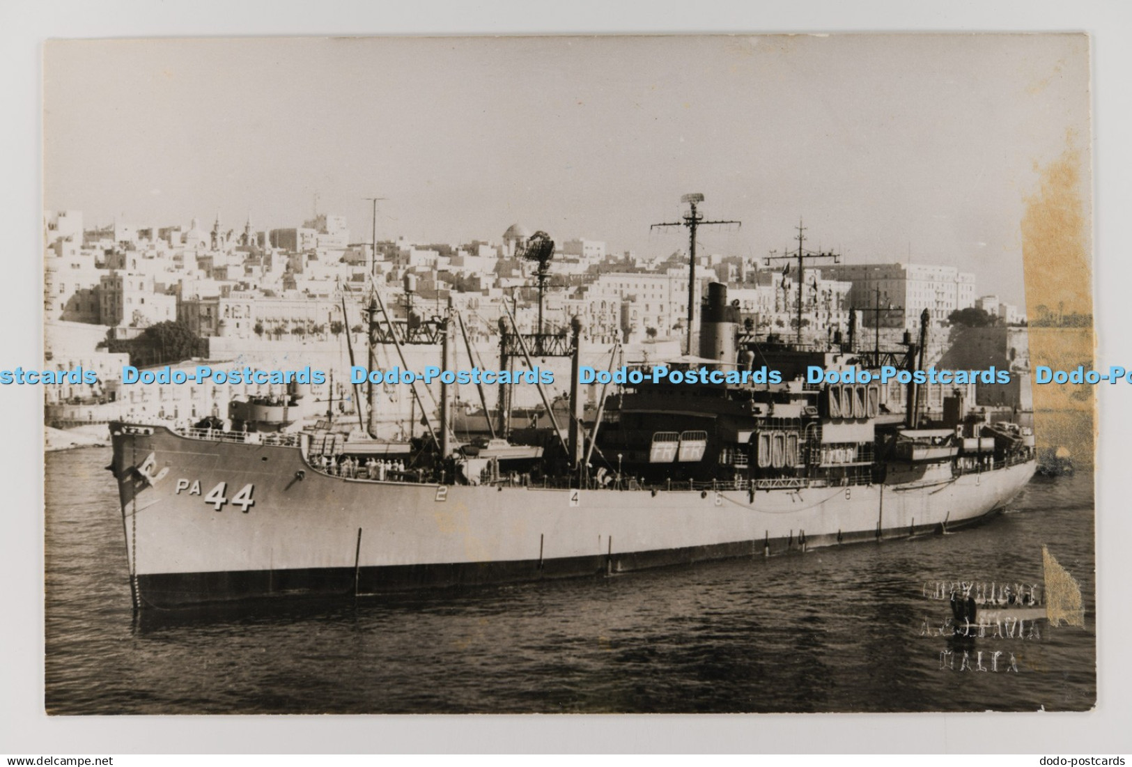 C028689 USS Fremont APA44. Anthony and Joseph Pavia. Valletta. Malta. 1965. Old