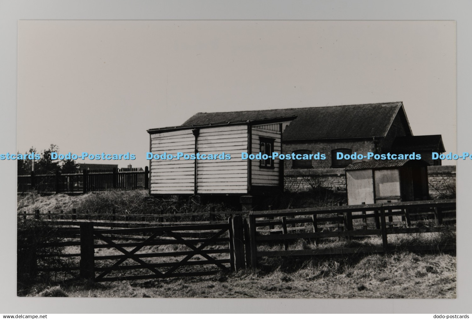 C029412 Rockingham Station. Leicestershire. M. A. King. Old Photo