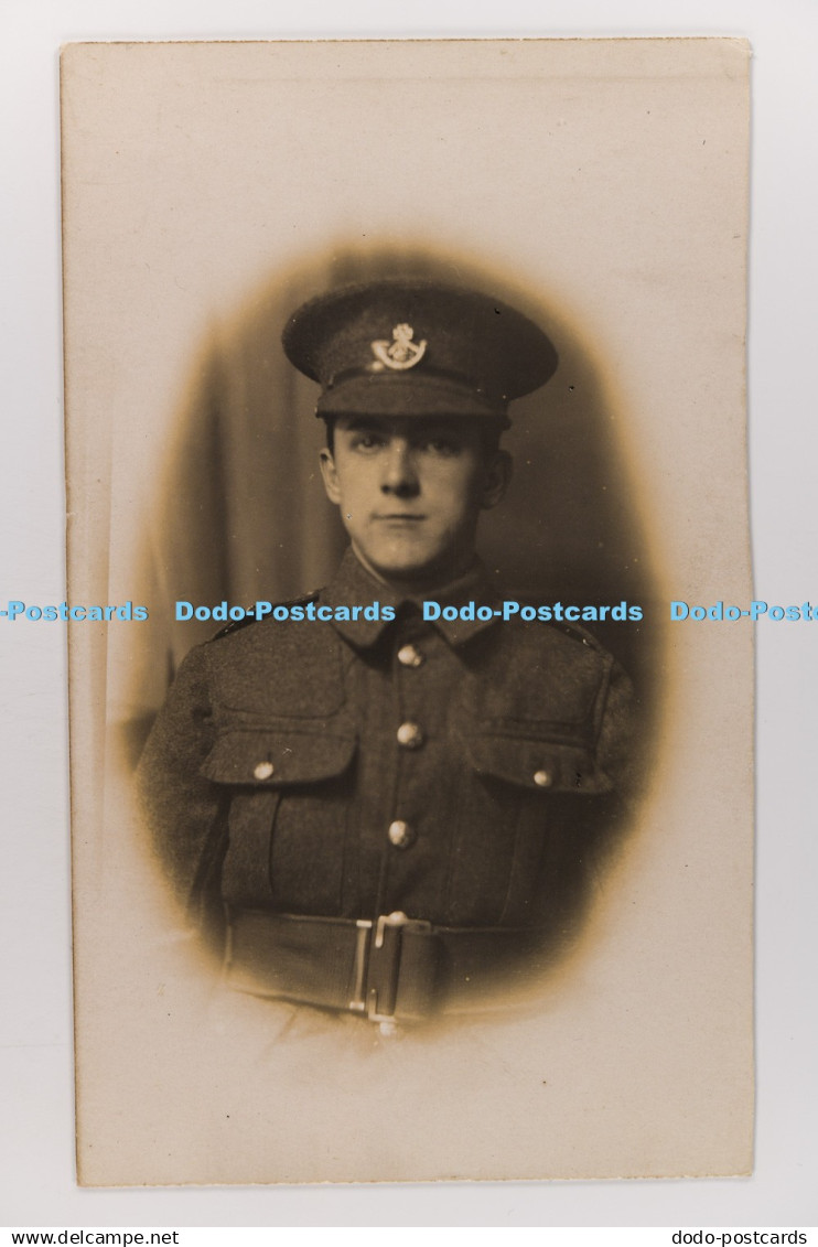 C029586 Man In Uniform Shropshire Postcard