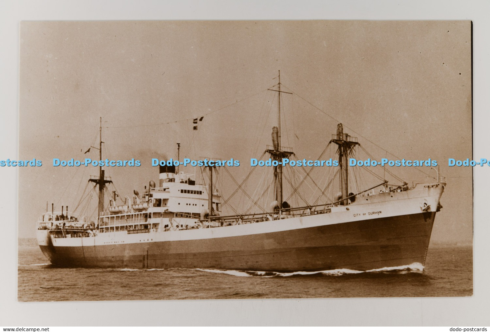 C030147 Ship City of Durham Old Photo