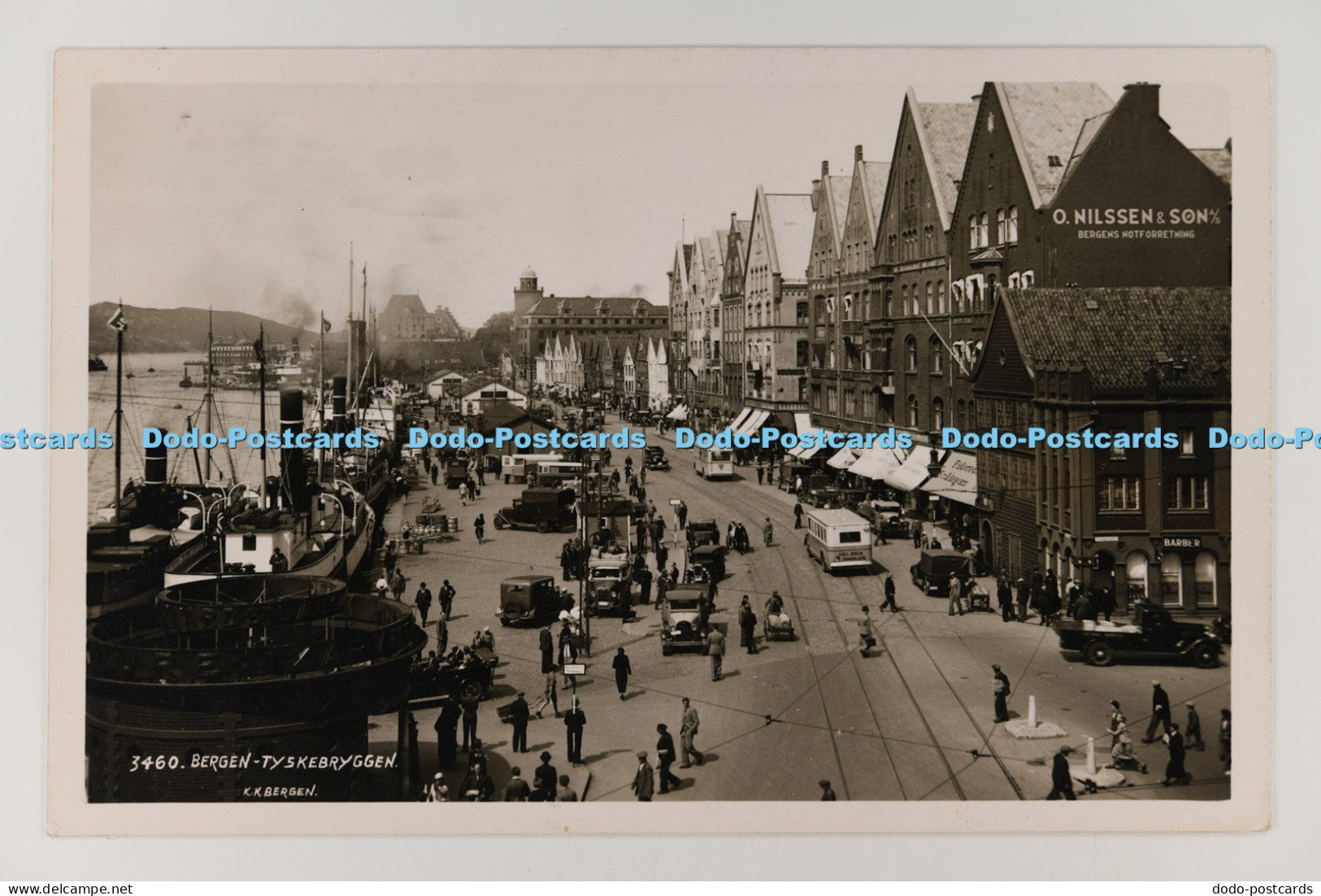 C032263 Bergen Tyskebryggen K K Bergen O Nilssen
