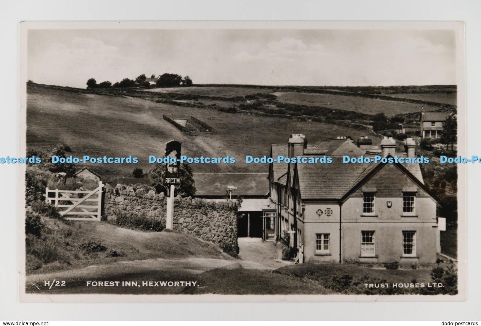 C032931 Hexworthy Forest Inn Devon Trust Houses PM Exeter Devon 1953